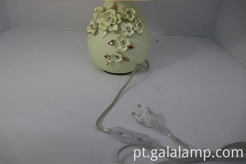 Lvin -de -mesa de cerâmica de ouro elegante para quarto e sala